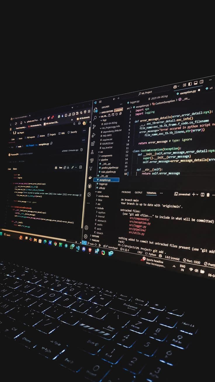 Website moderno num portátil — criação de websites no Algarve